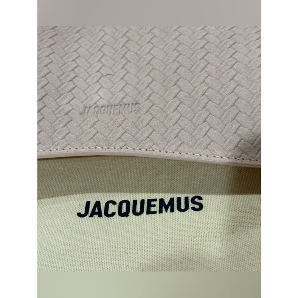 JACQUEMUS 
Le Bisou Sue Zip Handbag - Light Pink 410 - Picture 7 of 7